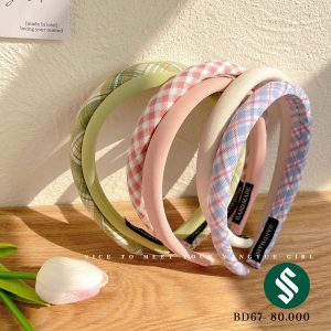 Mỗi ngày một kiểu với set bao gồm 6 băng đô màu pastel