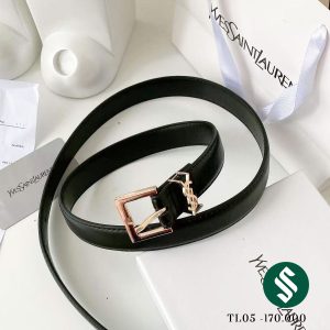 Thắt lưng, dây nịt YSL full box, túi giấy xịn xò. Bản da thật cùng với tag chữ YSL sắc nét
