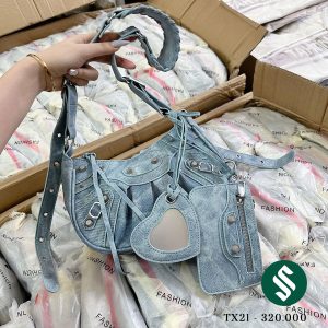 Túi Balen jeans, ảnh thật đẹp không tì vết