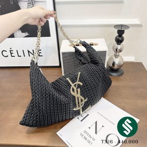 Túi YSL chất da cao cấp, màu đen