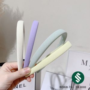 Băng đô màu pastel nhẹ nhàng tinh tế nhưng không kém phần nổi bật