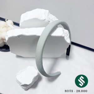 Băng đô màu pastel nhẹ nhàng tinh tế - màu xanh ngọc nhạt