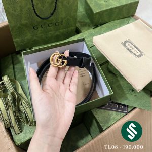 Thắt lưng, dây nịt Gucci bản 2cm thắt lưng hoặc xích eo đều phù hợp