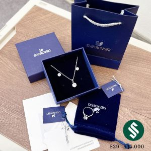 Set trang sức bạc thiên nga SWA đá full phụ kiện