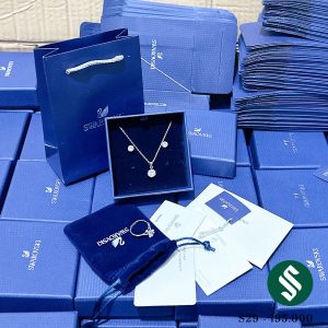 Set trang sức bạc thiên nga SWA đá hàng đẹp