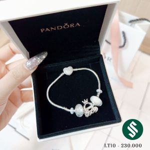 Vòng tay Pandora x Disney hàng like auth 1:1, full phụ kiện, box mới rất đẹp, khóa trái tim siêu xịn