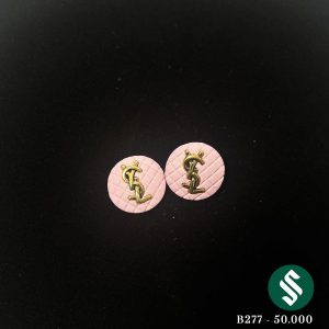 Khuyên tai da tag YSL tr3 trung