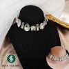 Choker đá to hình học cá tính thời trang