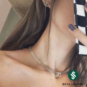 choker vàng đồng
