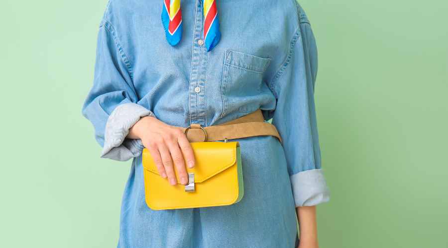 túi xách phù hợp với đồ jean